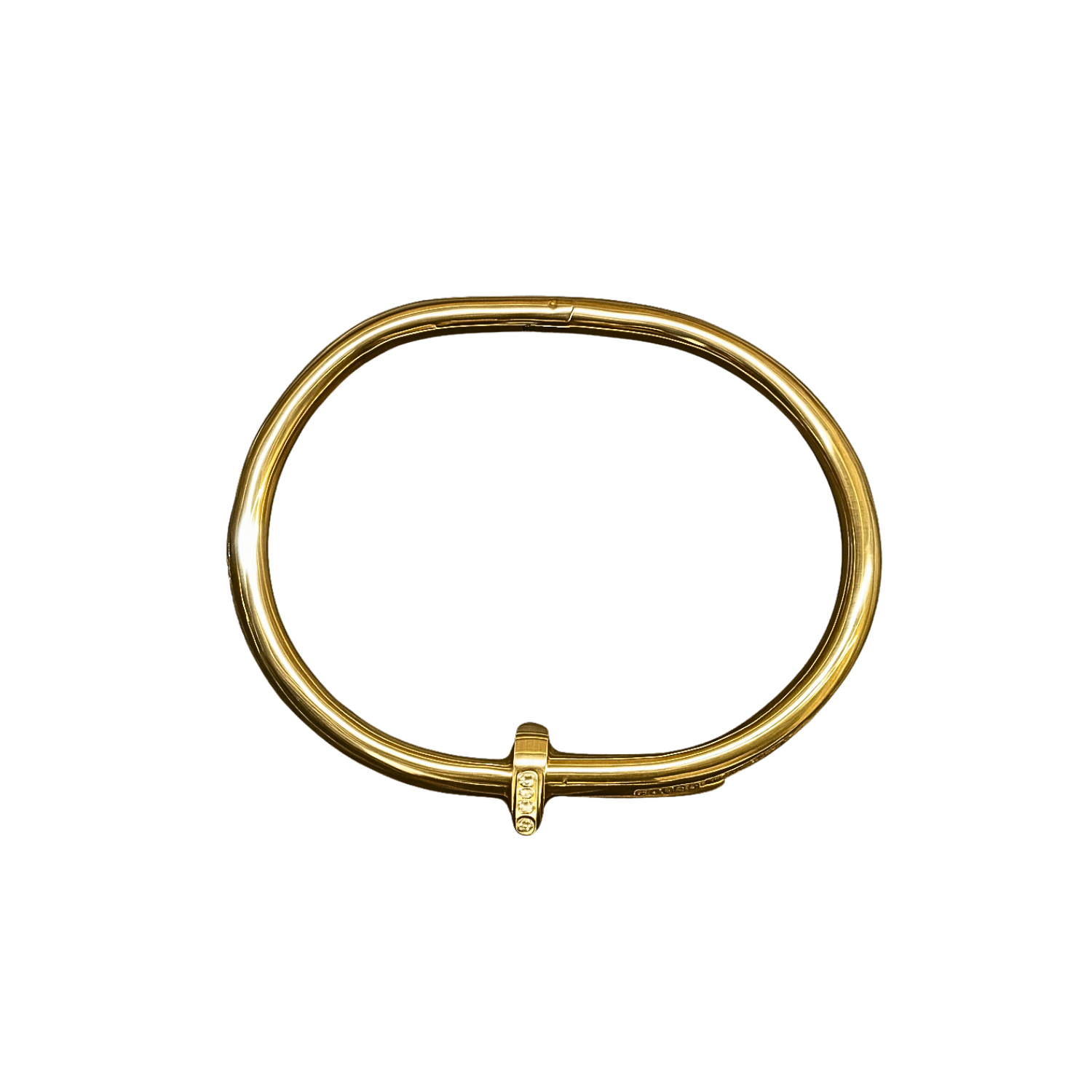 AD Gold Nail Bracelet