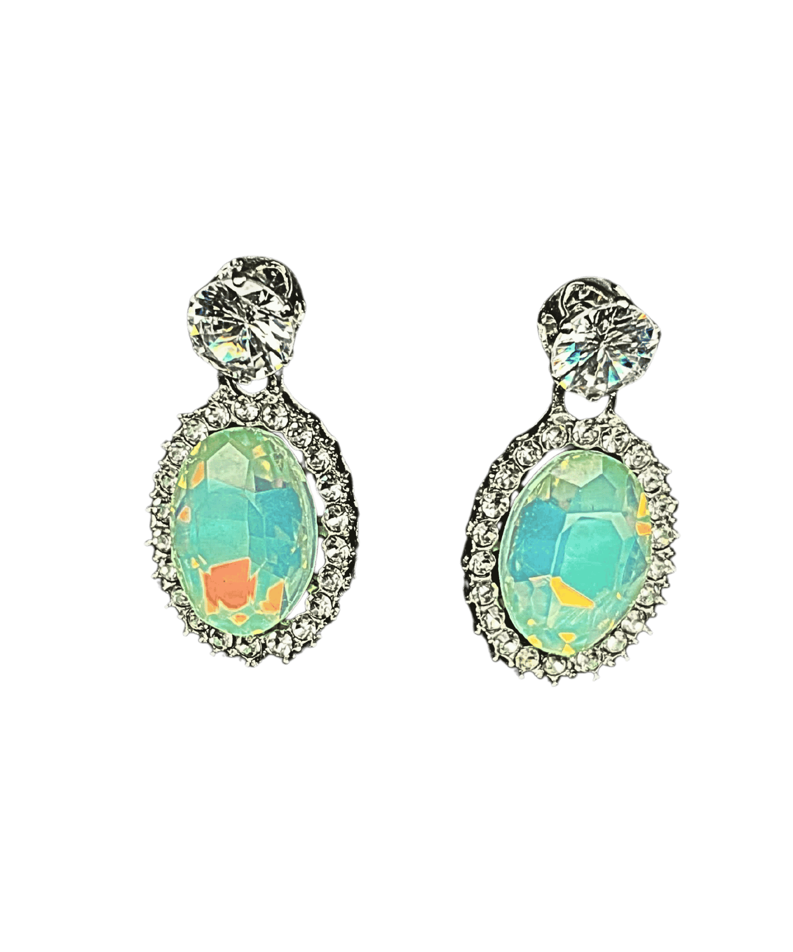 Opal Aurora Teardrop Earings (Set of 3)