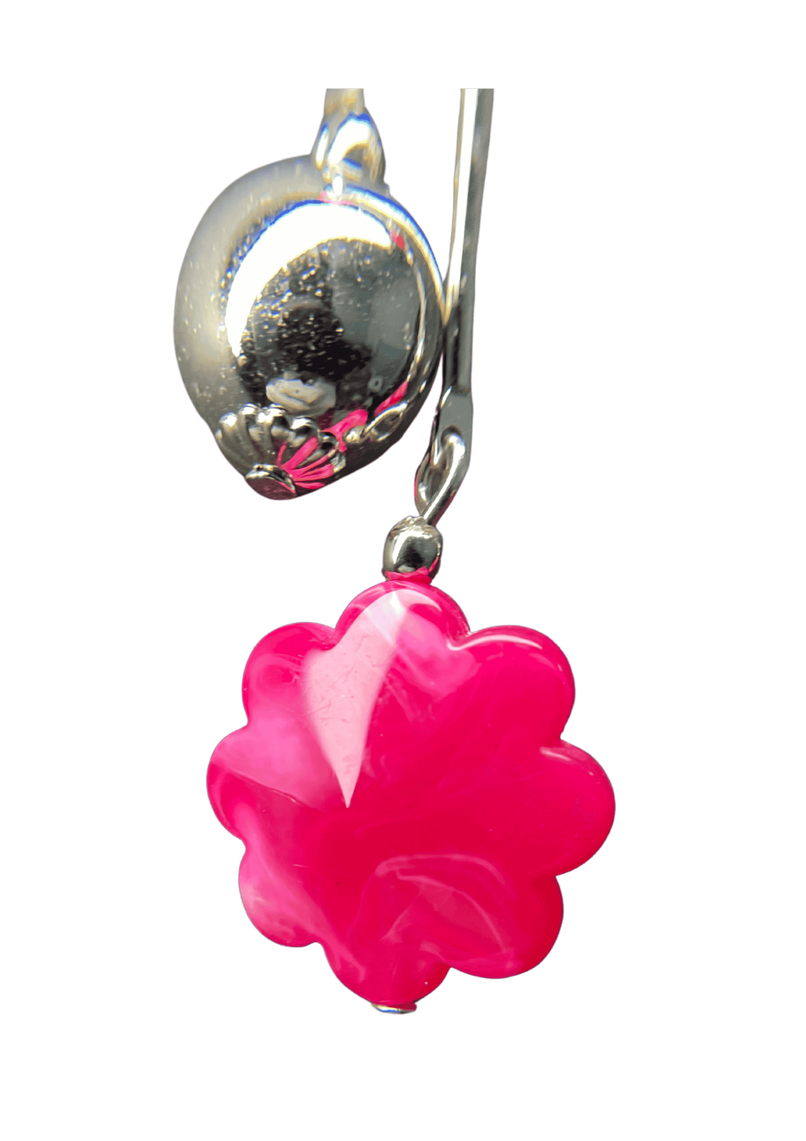 Vintage Pink Petal Earings